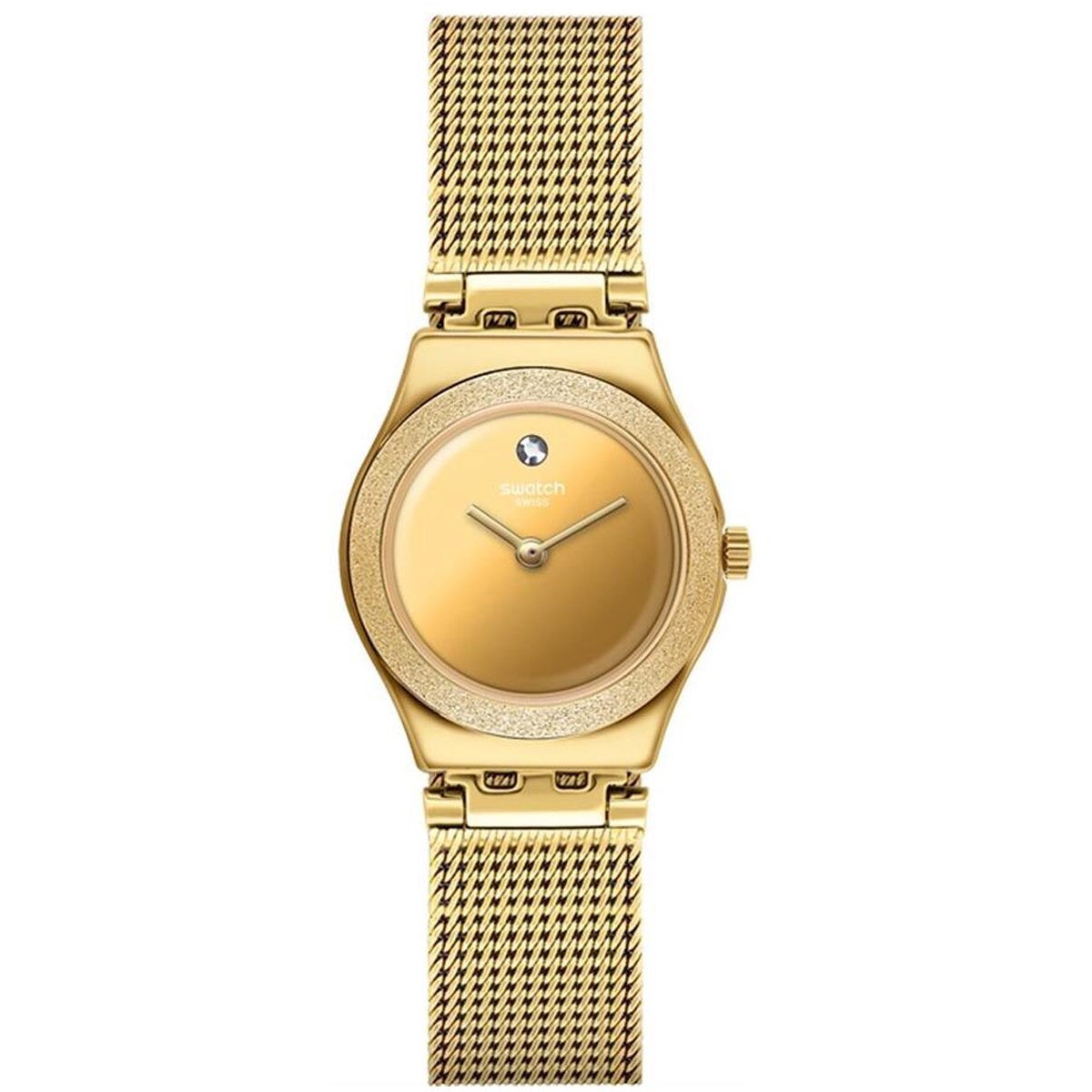 Swatch YSG167M Luminescent Sand Rose Gold Hasır Kadın Kol Saati