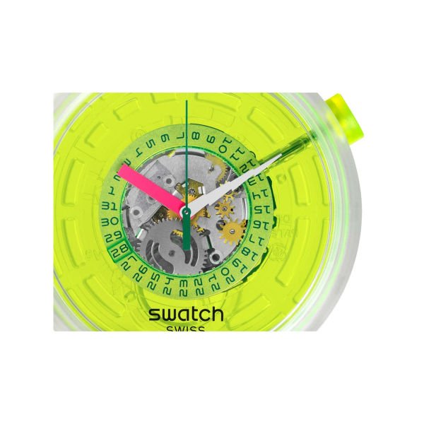 Swatch Sb05k400 BLINDED BY NEON