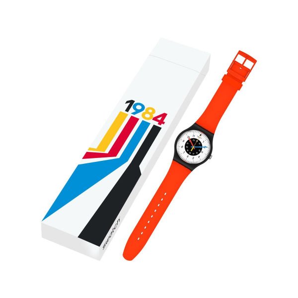 Swatch So32b401 ROUGE & NOIR Kol Saati