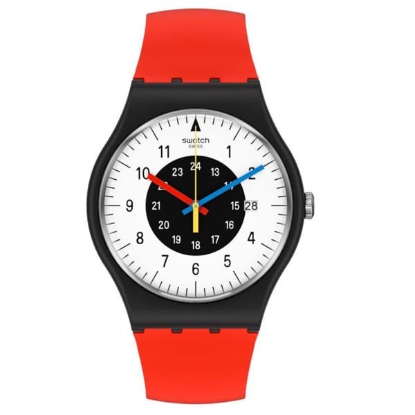 Swatch So32b401 ROUGE & NOIR Kol Saati