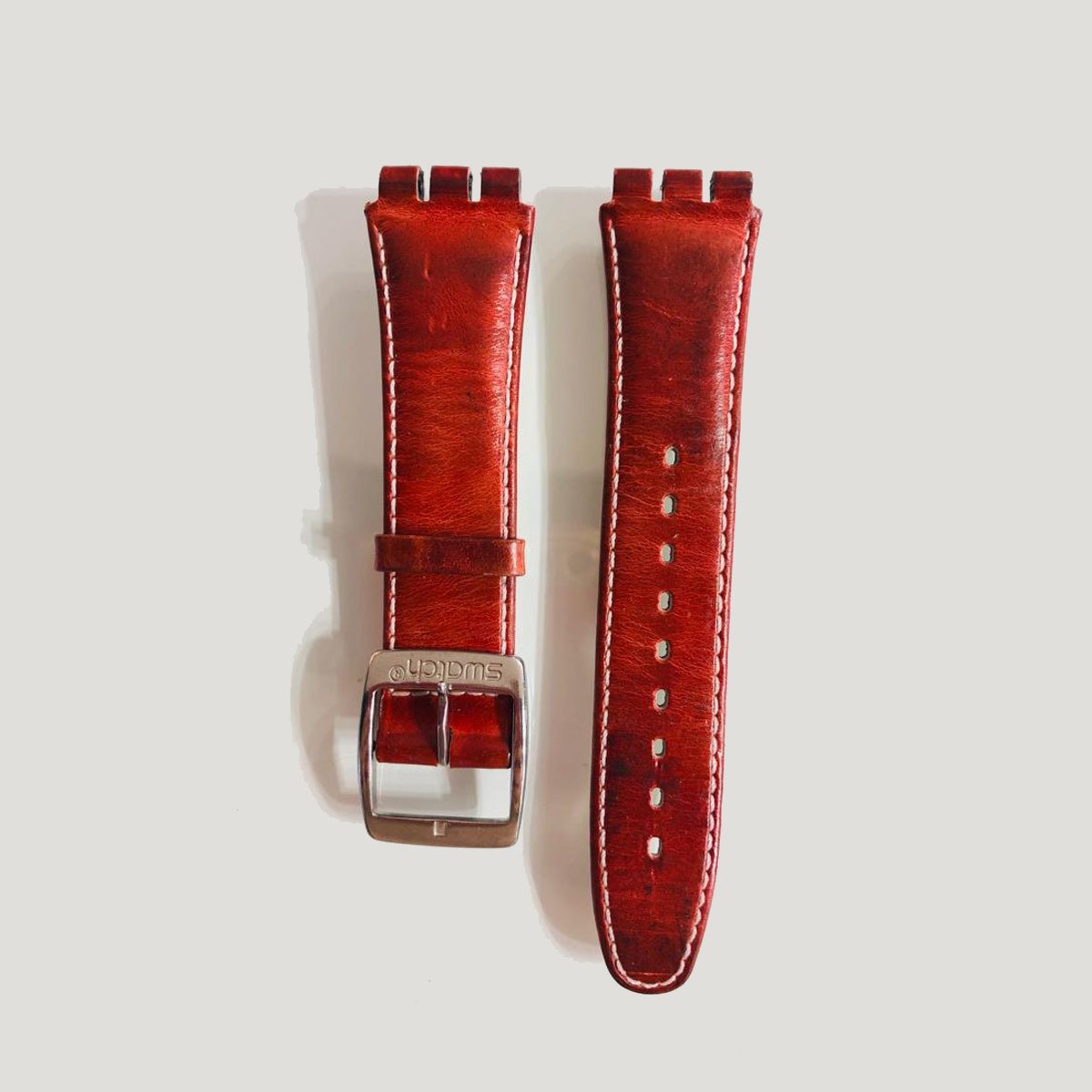 Swatch AYCS-4 Kahverengi  Kordon