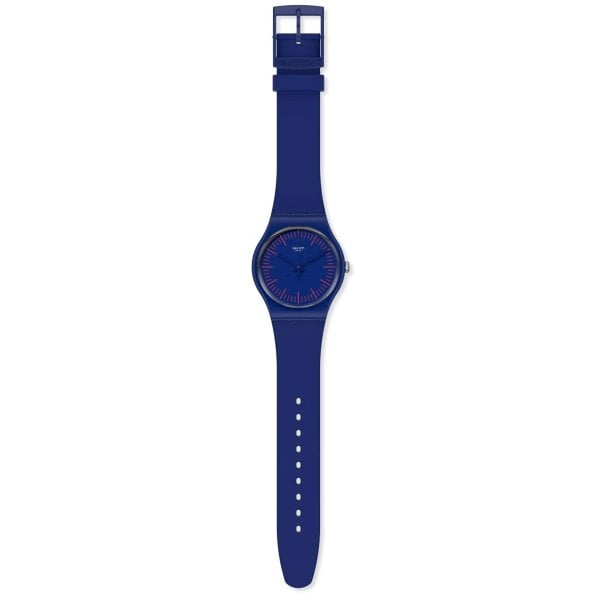 Swatch SUON146 BLUENRED Plastik Silikon Kol Saati