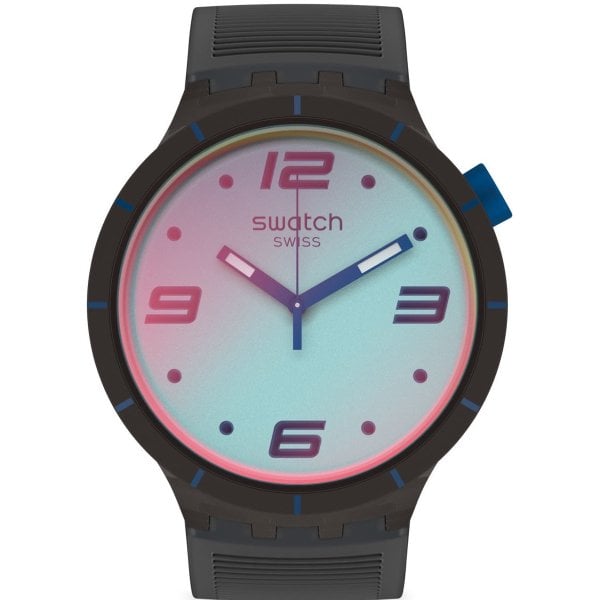 Swatch SO27B121 FUTURISTIC GREY Plastik Silikon Kol Saati