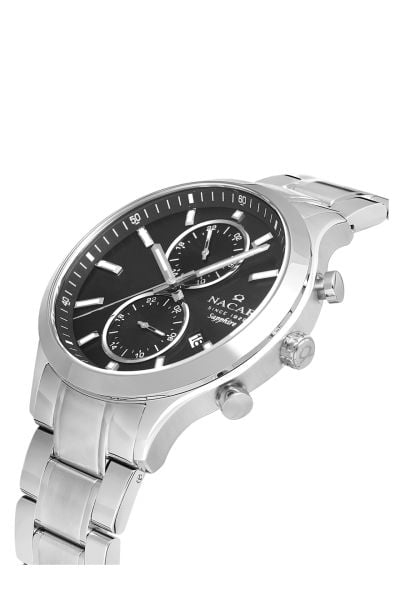 Nacar NC33-298316G-ABM Metal Erkek Kol Saati