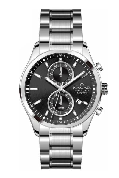Nacar NC33-298316G-ABM Metal Erkek Kol Saati