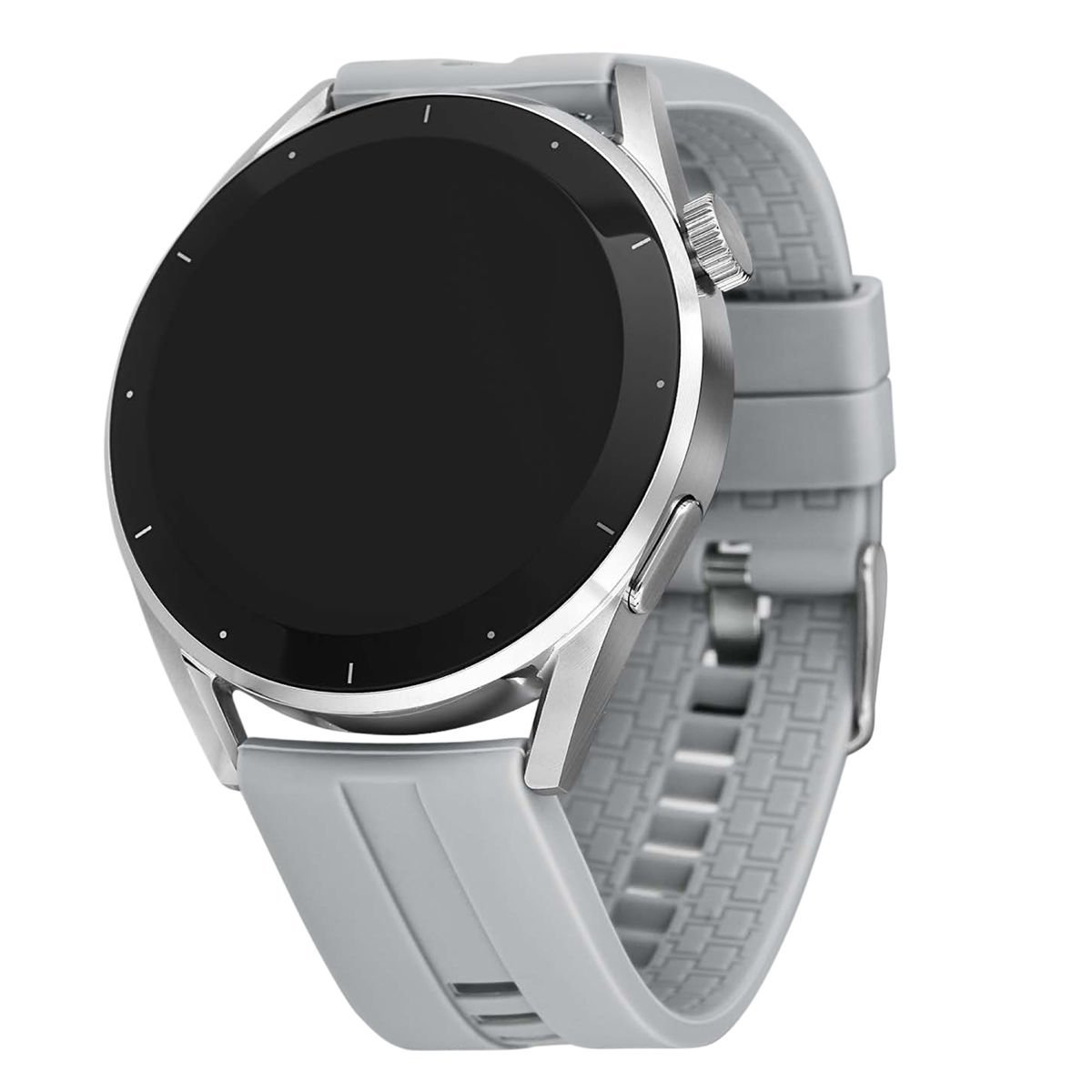 You Watch R12-AR121 You Smart Silver & Grey Silicon Unisex Kol Saati