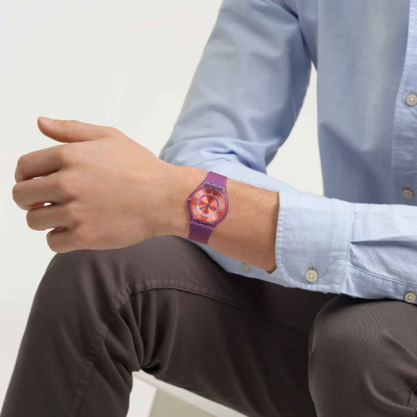Swatch SS08V108 SWEET STRAWBERRY DREAM Kol Saati