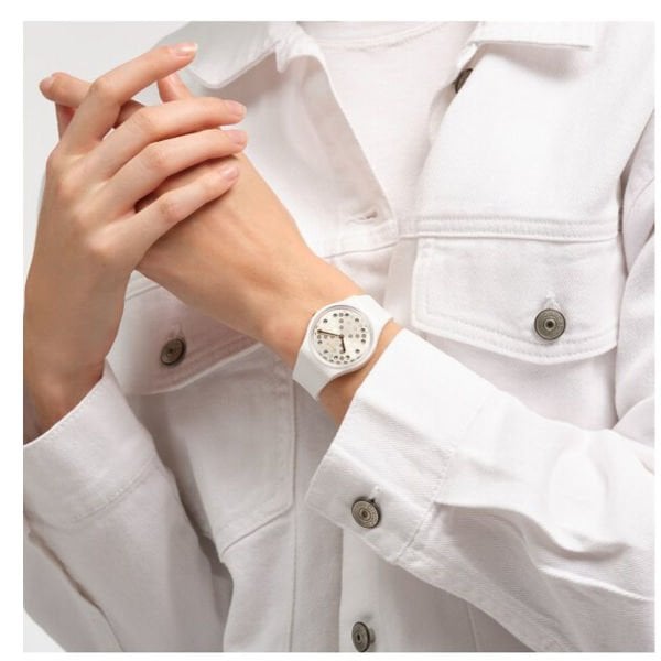 Swatch SPARKLE SHINE SO31W109 Kol Saati