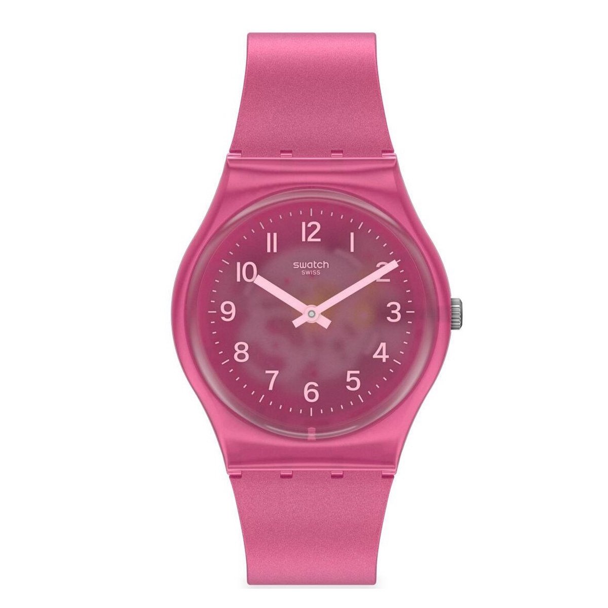 Swatch Gp170 BLURRY PINK  Plastik Silikon Kol Saati