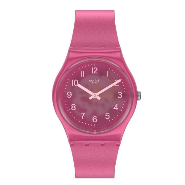 Swatch Gp170 BLURRY PINK  Plastik Silikon Kol Saati