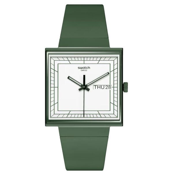 Swatch So34g700 WHAT IF…GREEN?  Kol Saati