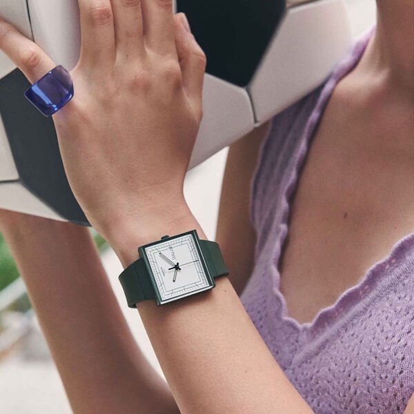 Swatch So34g700 WHAT IF…GREEN?  Kol Saati