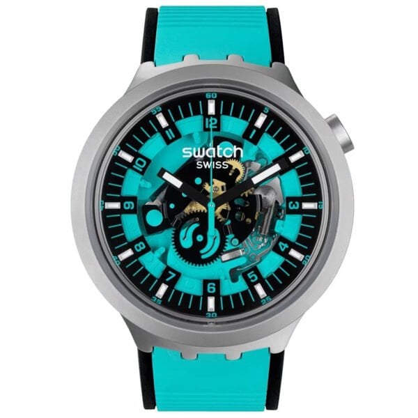 Swatch BIG BOLD IRONY SB07S111 MINT TRIM Kol Saati