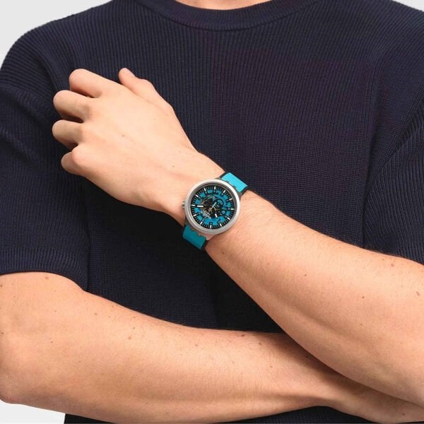 Swatch BIG BOLD IRONY SB07S111 MINT TRIM Kol Saati
