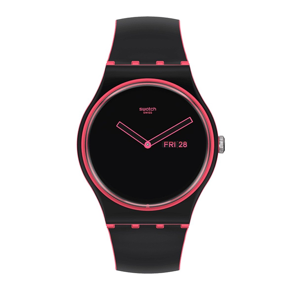 Swatch SO29P700 Minimal Line Pink Unisex Kol Saati