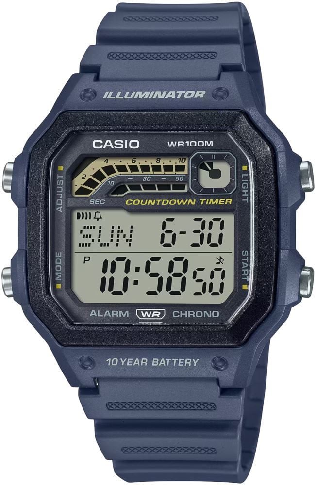 Casio WS-1600H-2AVDF Erkek Dijital  Kol Saati