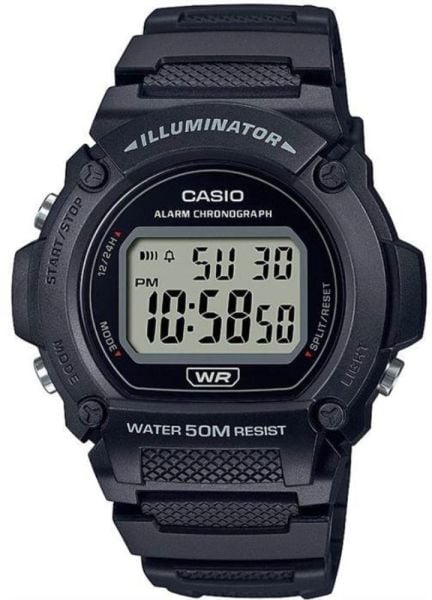 Casio W-219H-1AVDF  Erkek Dijital Kol Saati