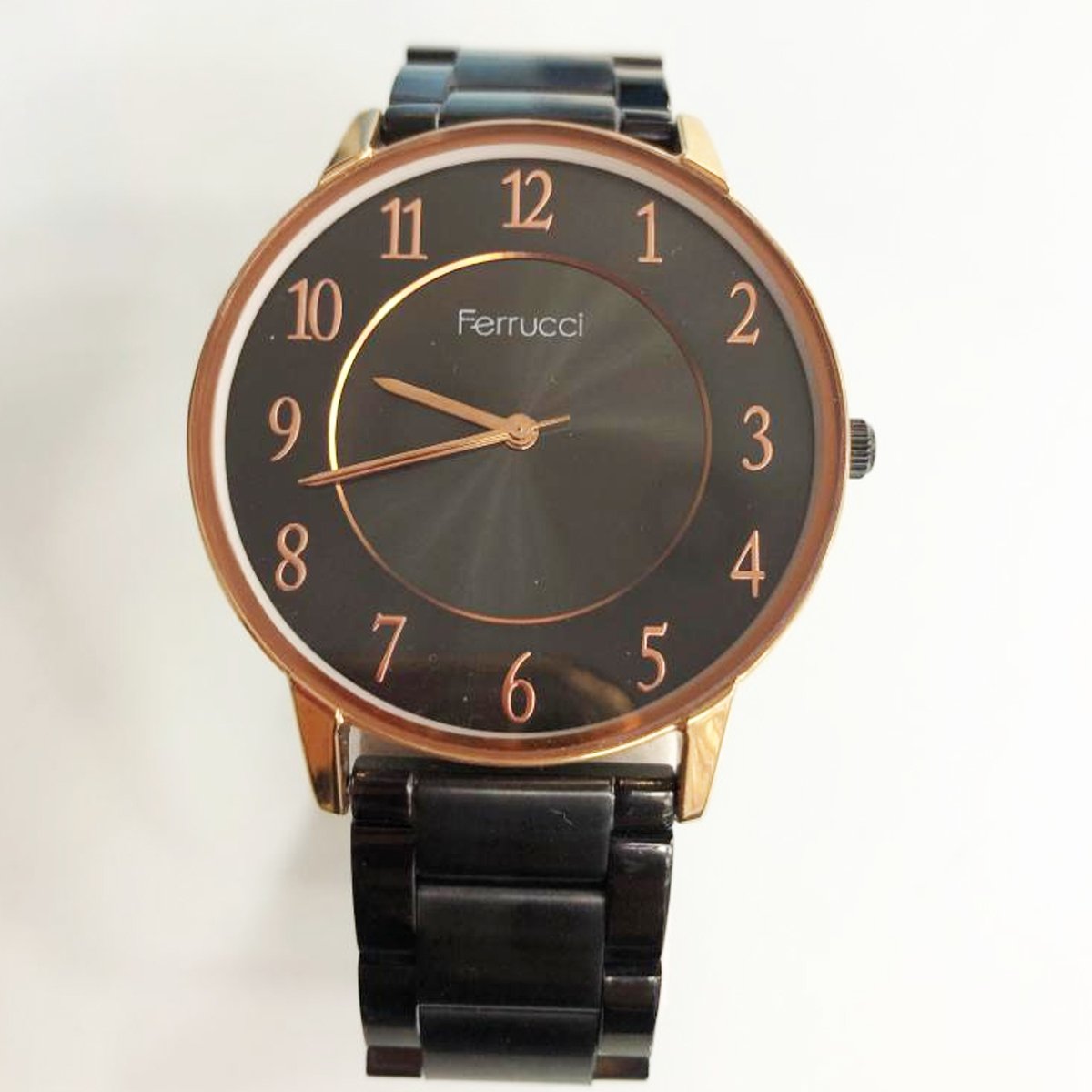 Ferrucci 011213D Siyah Erkek  Kol Saati
