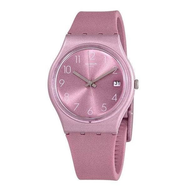 Swatch GP404 Plastik Silikon Kadın Kol Saati