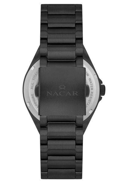 Nacar NC33-258378-BLM Otomatik Safir Erkek Kol Saati