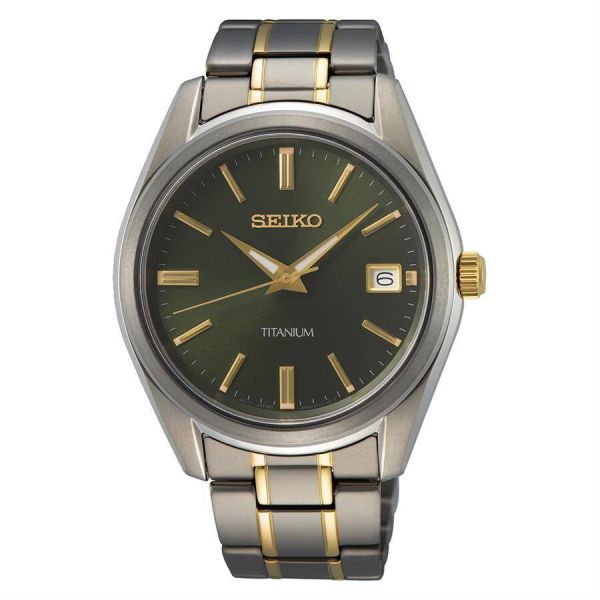 Seiko SUR377P1 Safir Titanyum Erkek Kol Saati