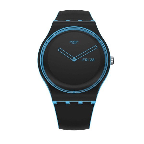 Swatch Minimal Line Blue Unisex Kol Saati SO29S701