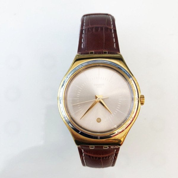 Swatch YWG401 Deri Kol Saati
