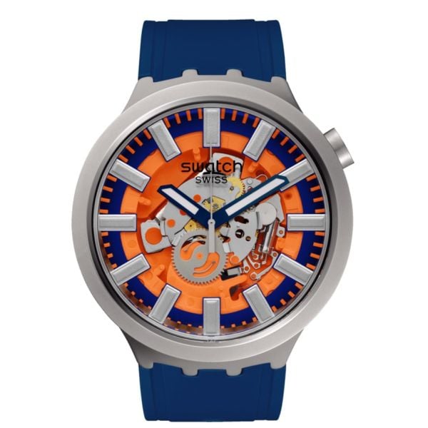 Swatch SB07S114 Orange In the Works Erkek Kol Saati