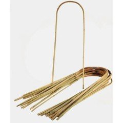 Dayanıklı Sert U Bambu Destek Çubuğu (150 cm)