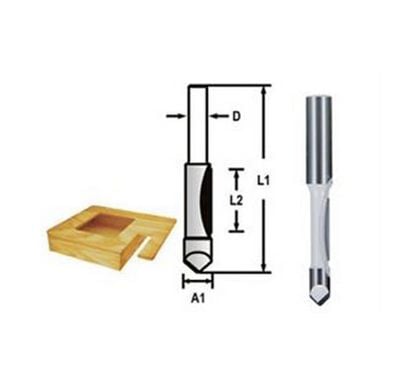 FREZE BIÇAĞI 6x6.35 mm