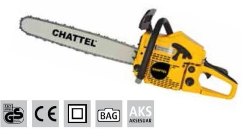 Chattel CHT-6452 Benzinli Ağaç Kesme Makinası