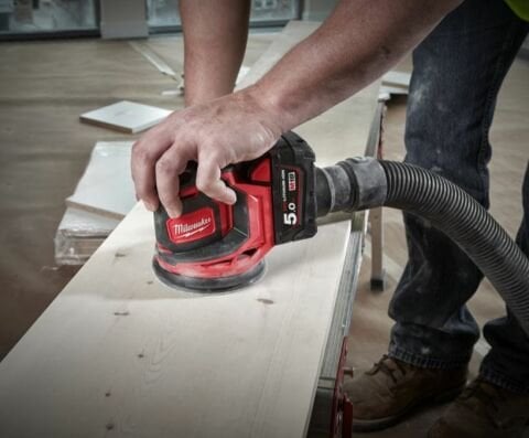 Milwaukee M18 BOS125-502B AKÜLÜ 125 MM EKSANTRİK ZIMPARA 4933464229