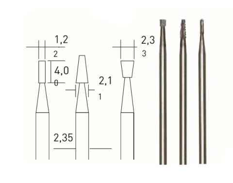 TUNGSTEN KARBÜRLÜ MATKAP VE FREZE UCU 3 LÜ