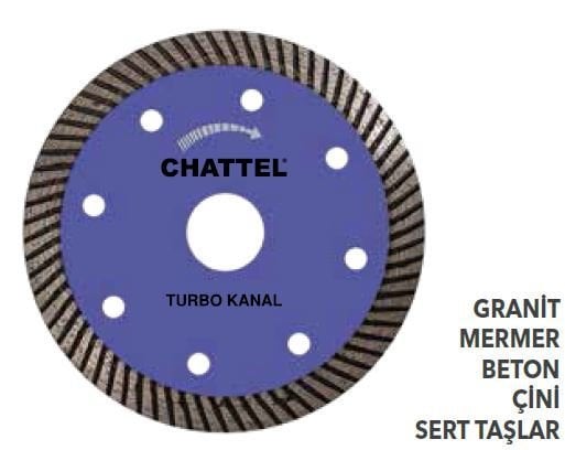 Chattel Elmas Turbo Kanal Testere 230