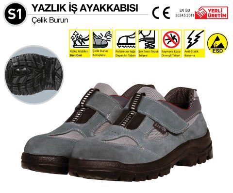 S1 YAZLIK İŞ AYAKKABISI NO:41