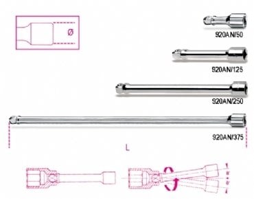 Beta,920 An/50 Açılı Lokma Uzatması 50mm