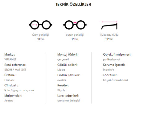 Vuarnet Vl 1071 0005 Çocuk Güneş Gözlüğü