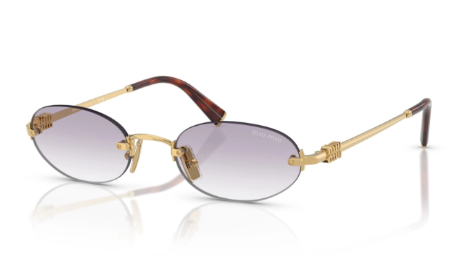 miu miu A54S 5AK04O 51 güneş gözlüğü