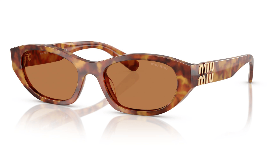 miu miu A03S 10L10I 53 güneş gözlüğü