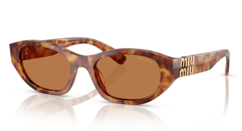 miu miu A03S 10L10I 53 güneş gözlüğü