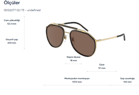 dolce gabbana dg2277 02/73 güneş gözlüğü