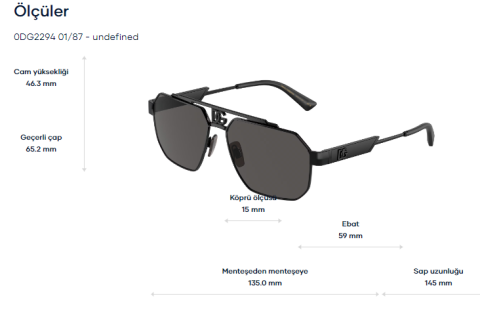 dolce gabbana dg2294 01/87 güneş gözlüğü