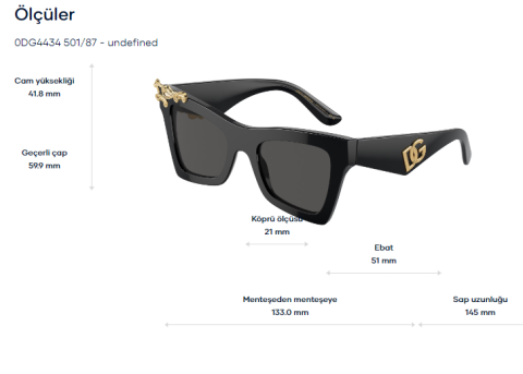 dolce gabbana dg4434 501/87 güneş gözlüğü