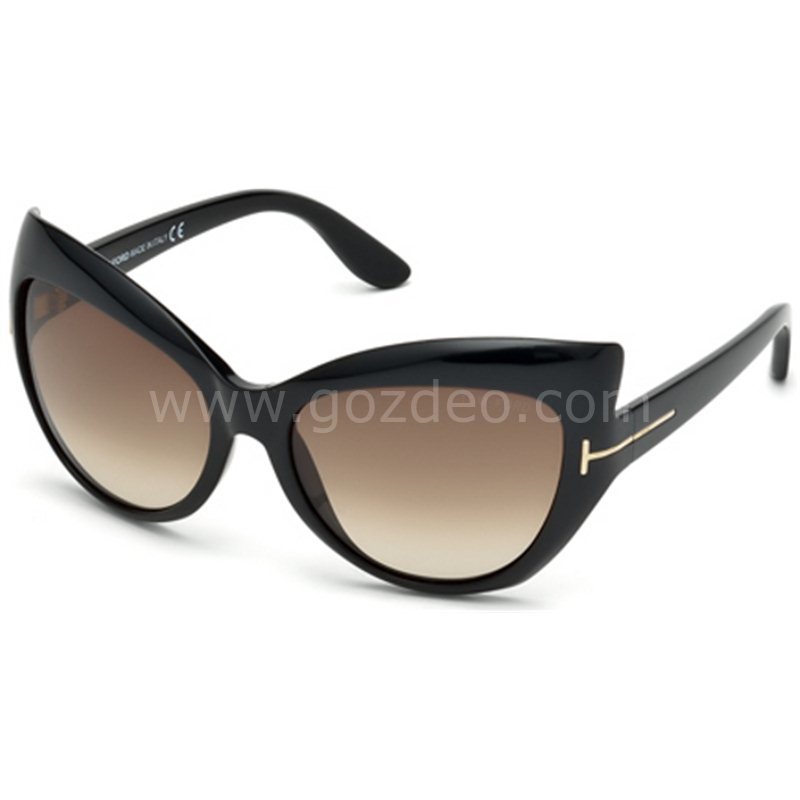 tom ford ft 0284 01f güneş gözlüğü