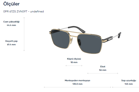 prada spr 67zs zvn09t güneş gözlüğü