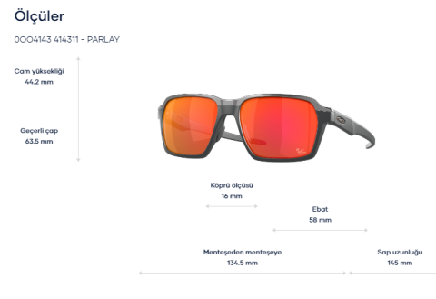 oakley 4143 11 parlay güneş gözlüğü
