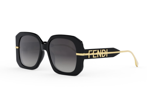 fendi fe 40065ı 01b güneş gözlüğü