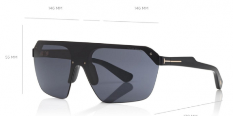 tom ford tf 0536 14x güneş gözlüğü