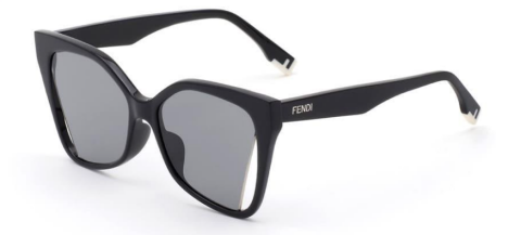 fendi fe 40010u 01a güneş gözlüğü