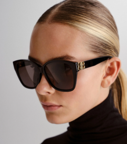 balenciaga bb 0135sa 001 güneş gözlüğü